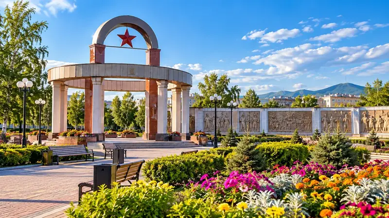 Художественная иллюстрация: Черногорск